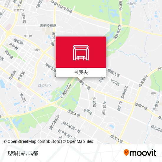 飞鹅村站地图