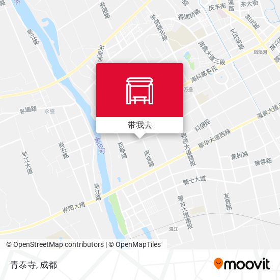 青泰寺地图