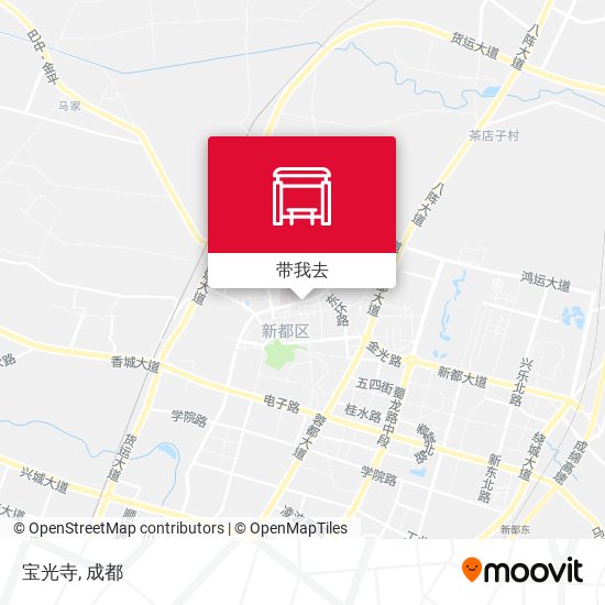 宝光寺地图