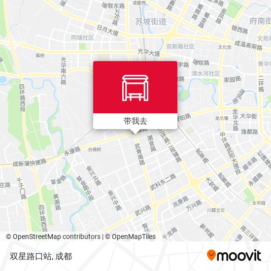 双星路口站地图