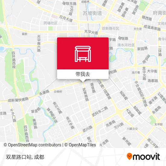 双星路口站地图