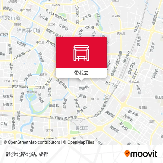 静沙北路北站地图