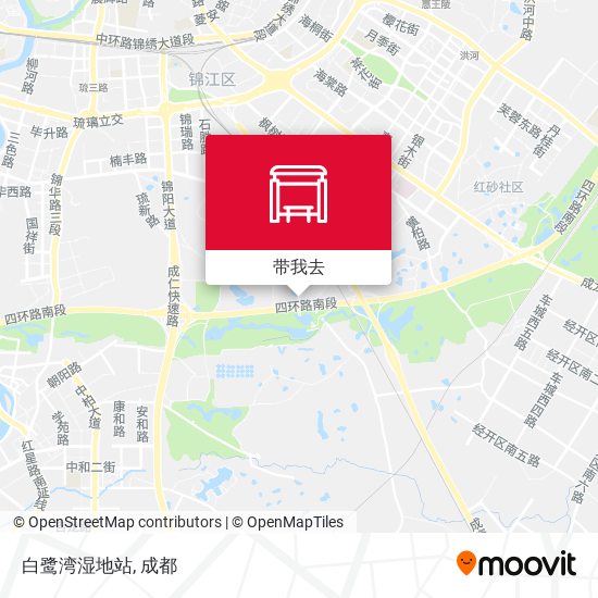 白鹭湾湿地站地图