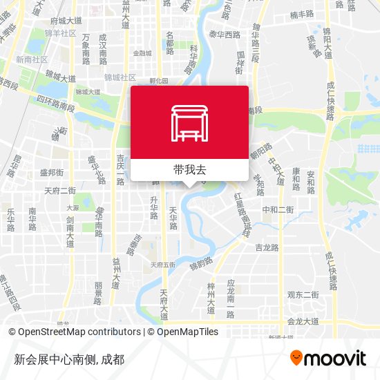 新会展中心南侧地图