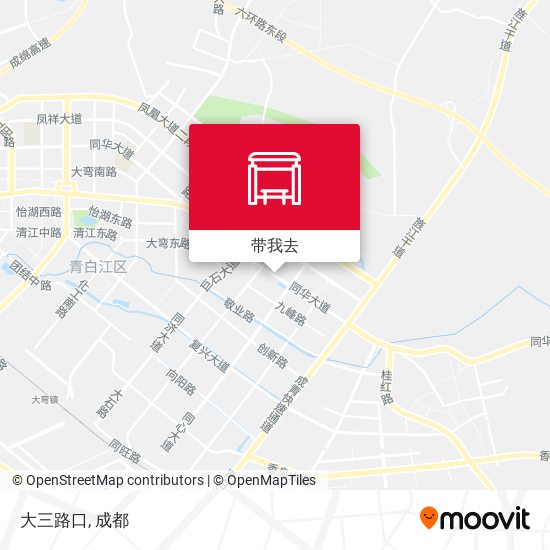 大三路口地图