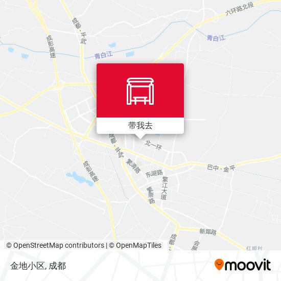 金地小区地图