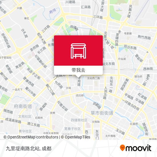 九里堤南路北站地图