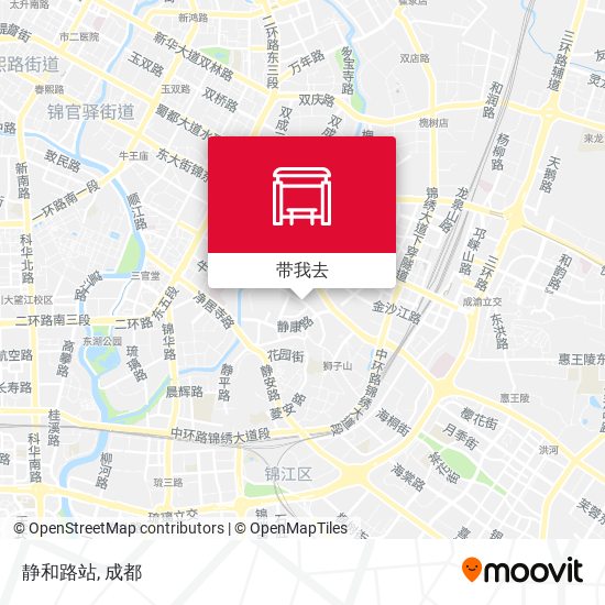 静和路站地图