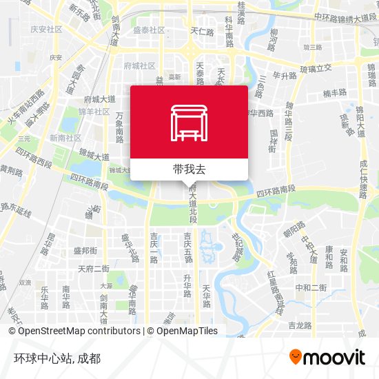环球中心站地图