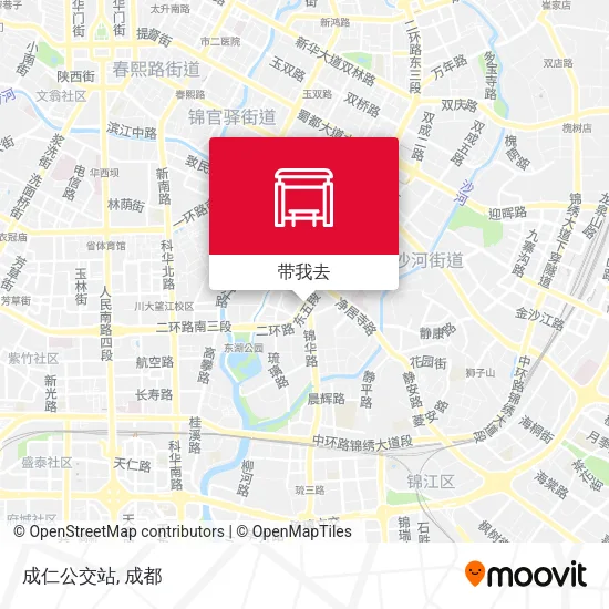成仁公交站地图