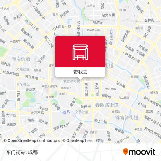 东门街站地图