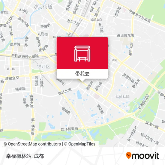 幸福梅林站地图