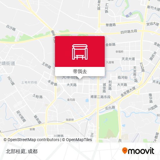 北部桂庭地图