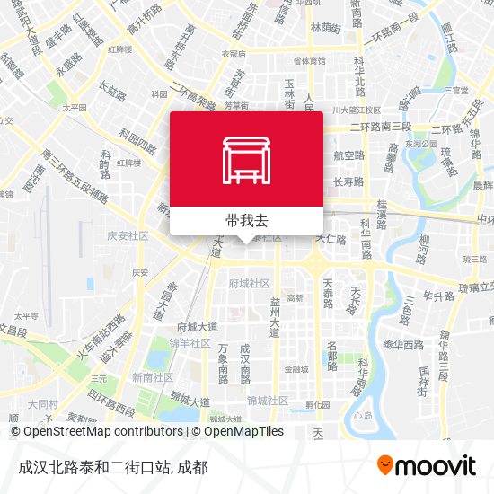成汉北路泰和二街口站地图