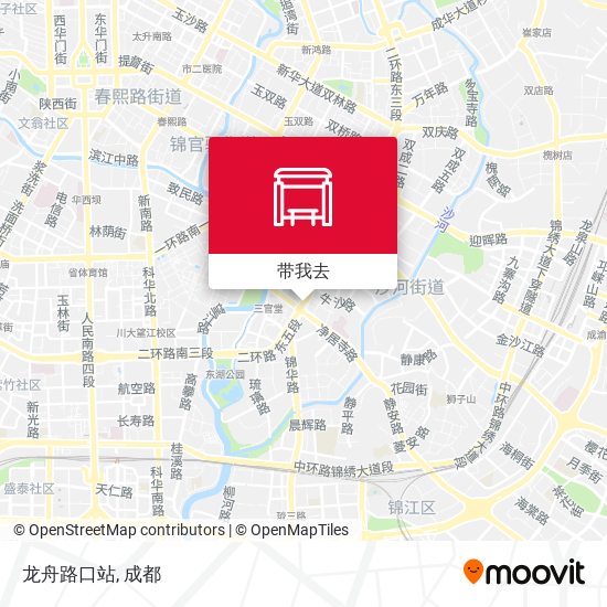 龙舟路口站地图