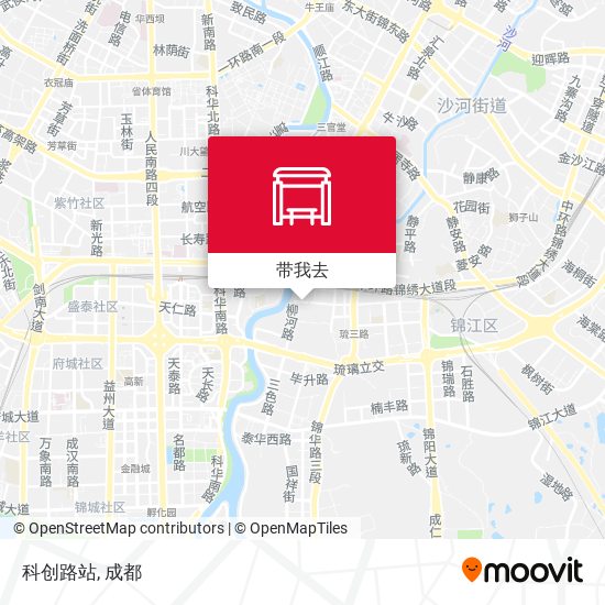 科创路站地图