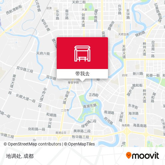 地调处地图