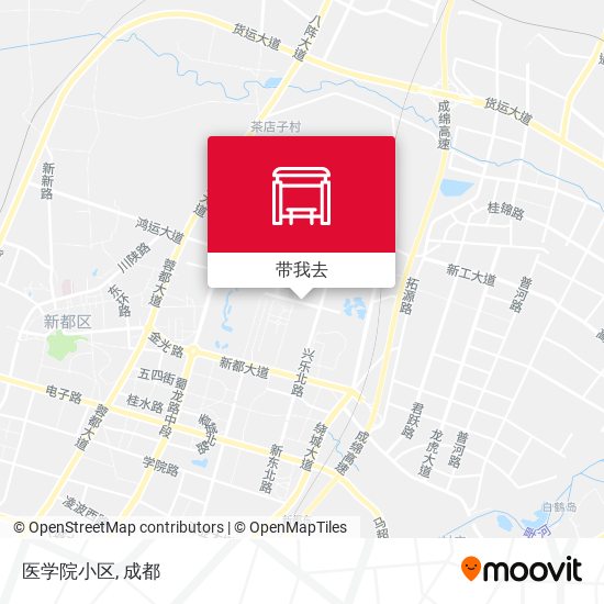 医学院小区地图