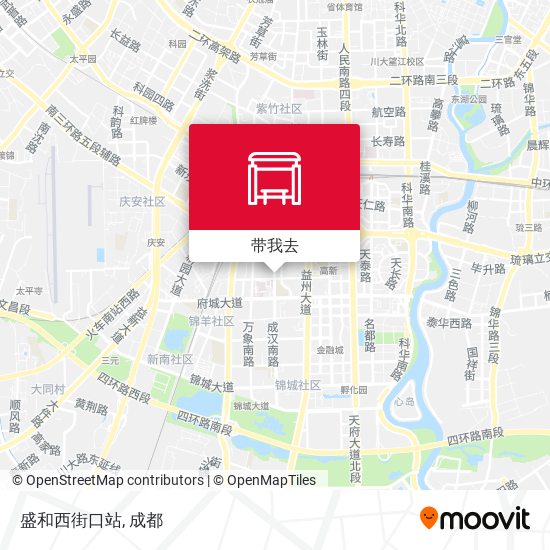 盛和西街口站地图