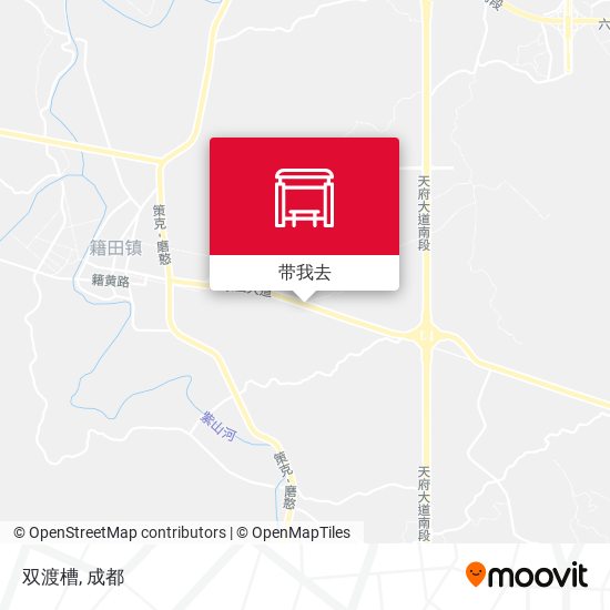 双渡槽地图