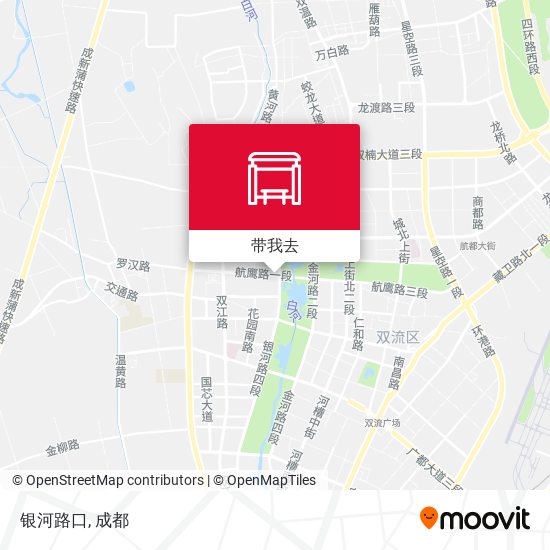 银河路口地图