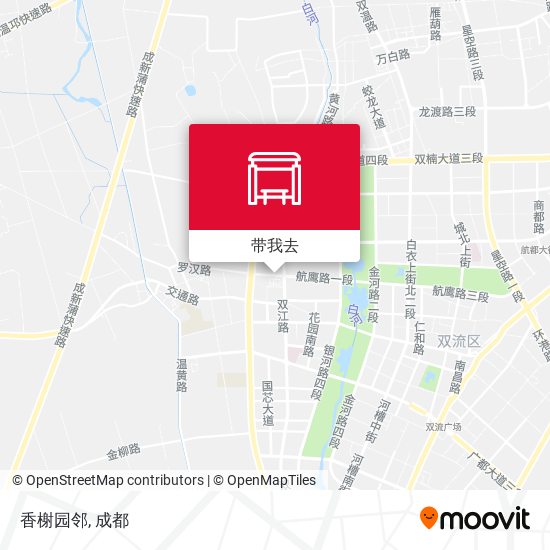 香榭园邻地图