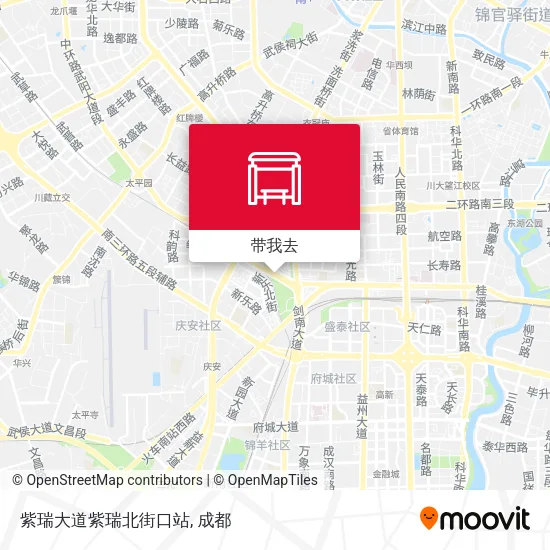 紫瑞大道紫瑞北街口站地图