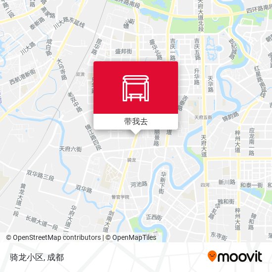 骑龙小区地图