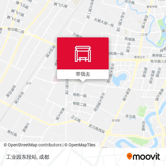 工业园东段站地图