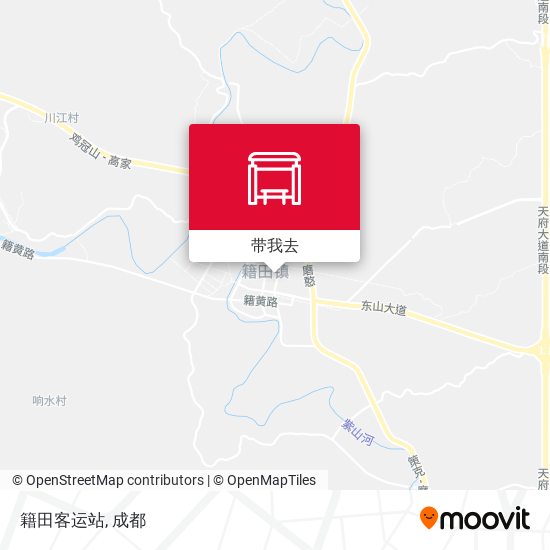 籍田客运站地图