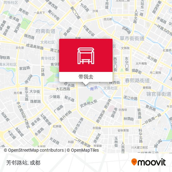 芳邻路站地图