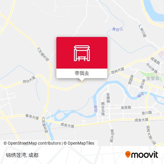 锦绣莲湾地图