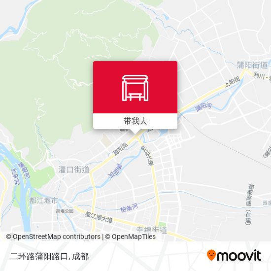 二环路蒲阳路口地图
