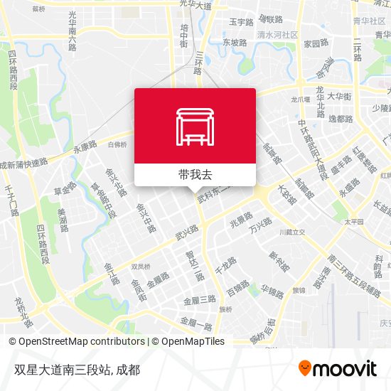 双星大道南三段站地图