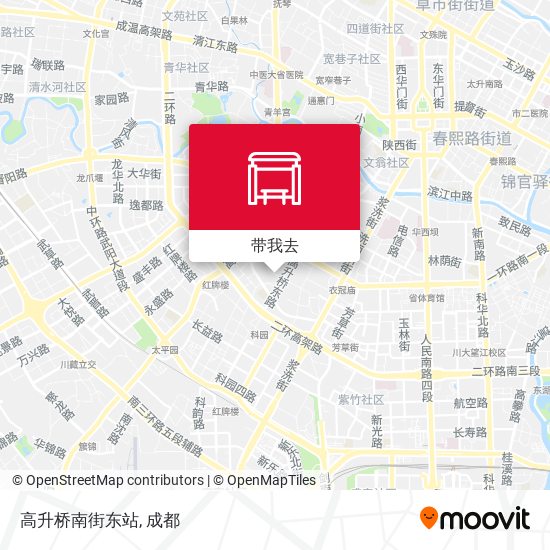 高升桥南街东站地图