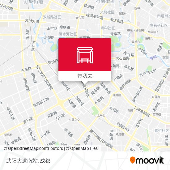 武阳大道南站地图