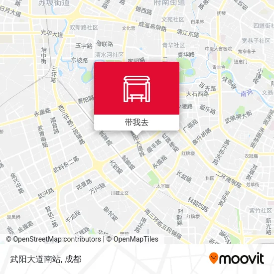 武阳大道南站地图