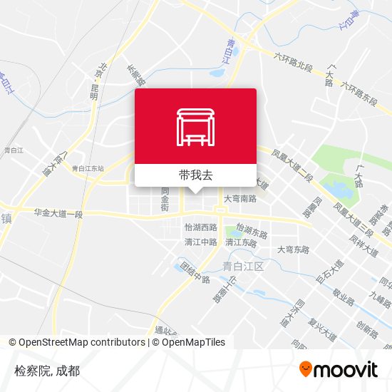 检察院地图