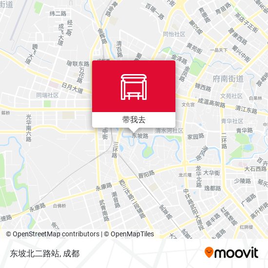 东坡北二路站地图
