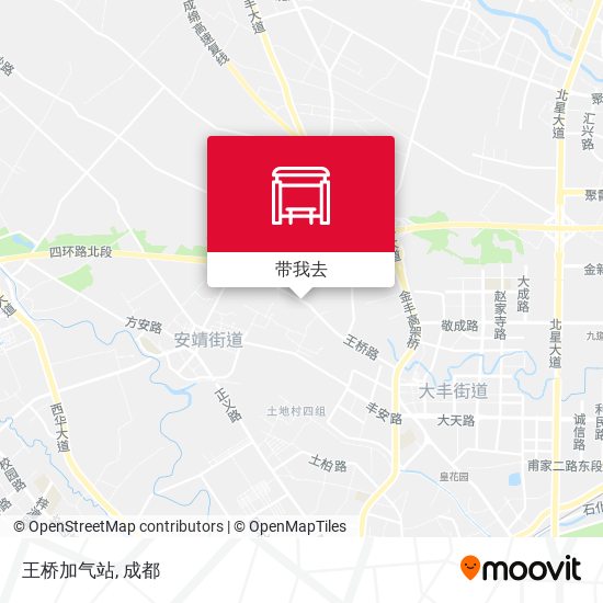 王桥加气站地图