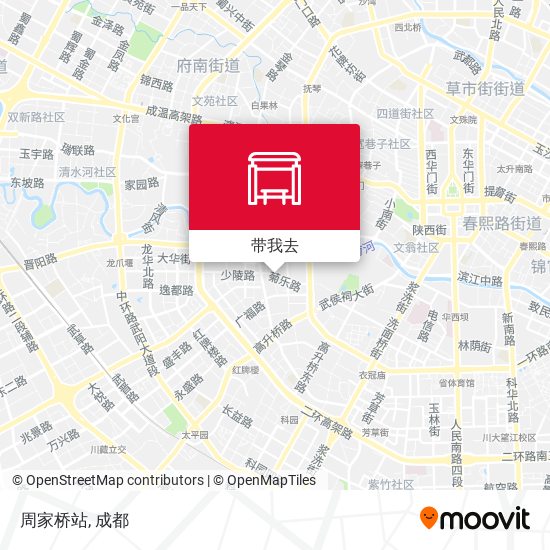 周家桥站地图