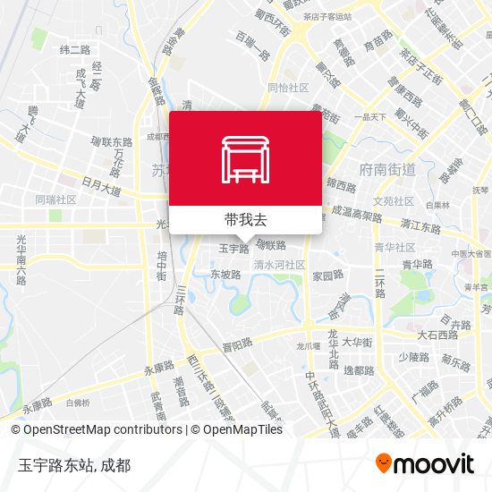 玉宇路东站地图