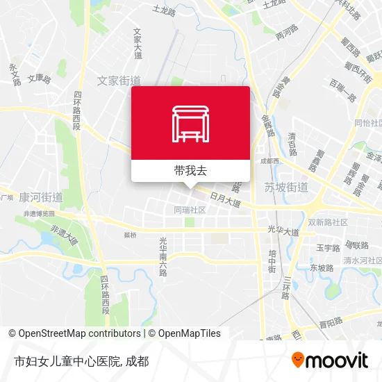 市妇女儿童中心医院地图