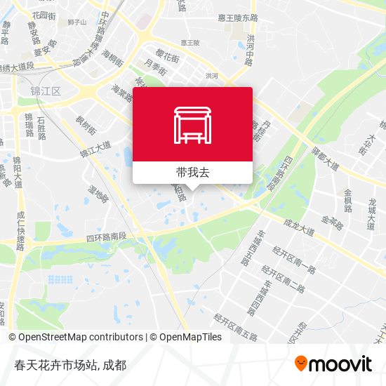 春天花卉市场站地图