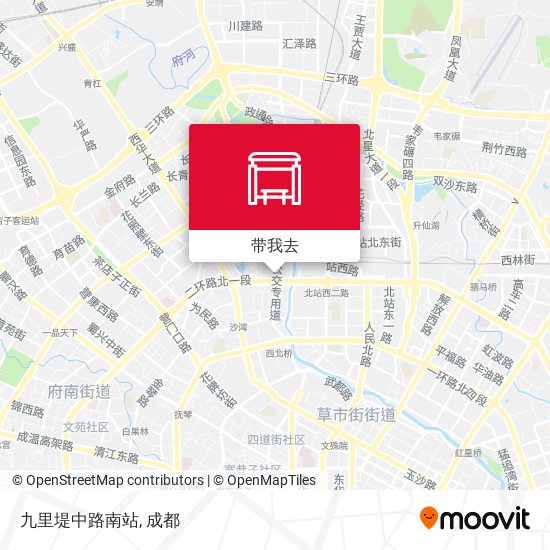 九里堤中路南站地图