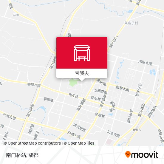 南门桥站地图