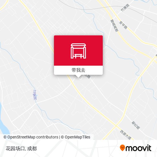 花园场口地图