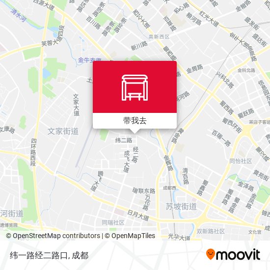 纬一路经二路口地图