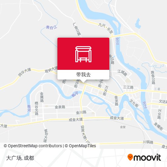 大广场地图
