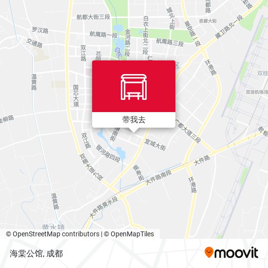 海棠公馆地图